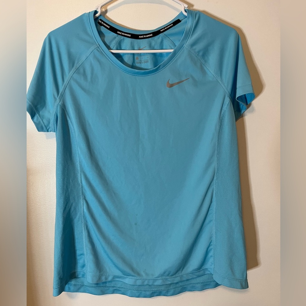 Nike Women's Blue Sports Top